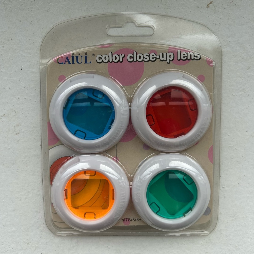 CAIUL Color Close-Up Lens Set